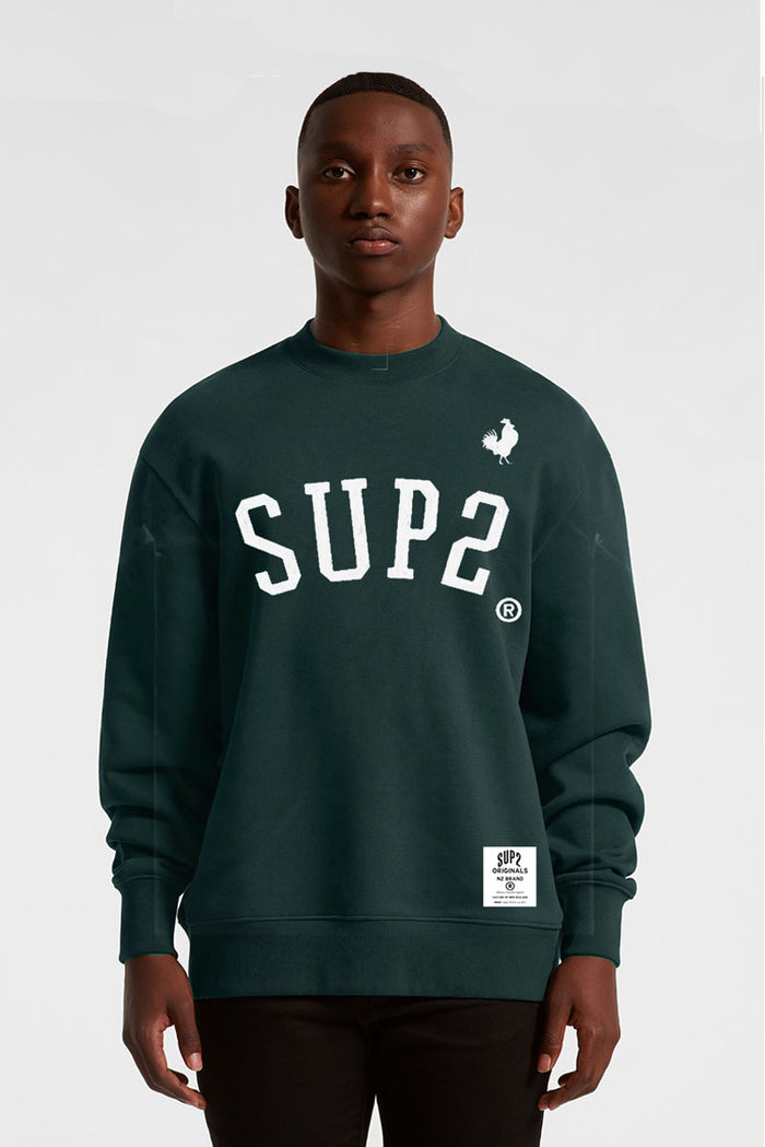 SUP2 'College Coq' Crew Sweater