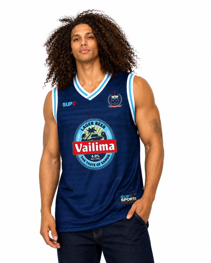 The Supporter Range - Vailima X SUP2 Basketball Singlet