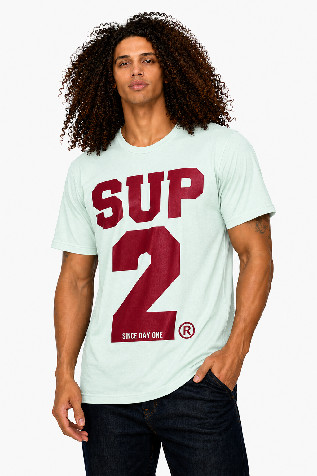 BIG BLOCK Men's Tee-Red