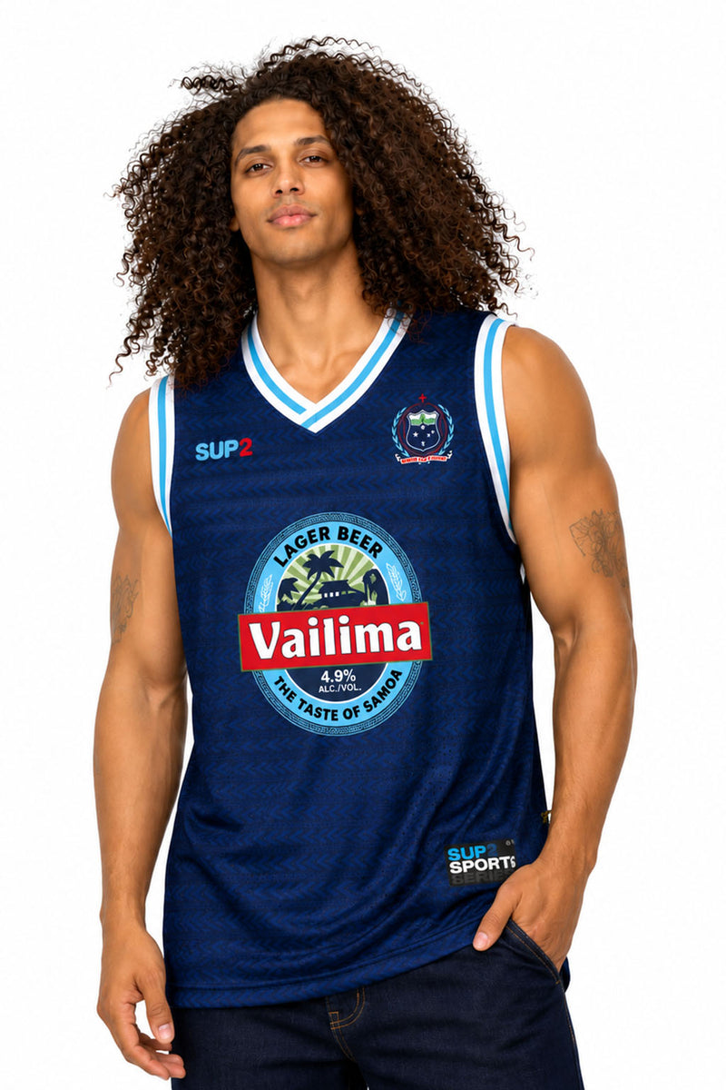 The Supporter Range - Vailima APA X SUP2 Basketball Singlet - SUP2