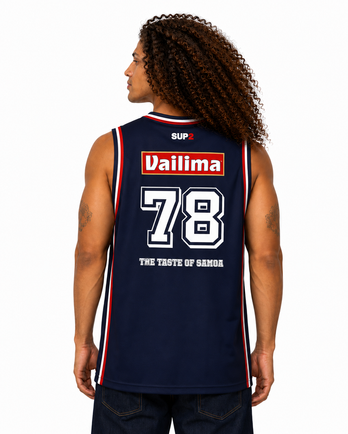 VAILIMA Tropical Basketball Singlet
