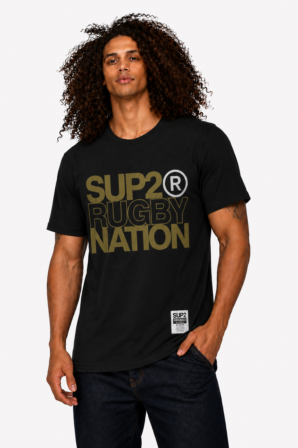 SUP2 Rugby Nation New Zealand Tee