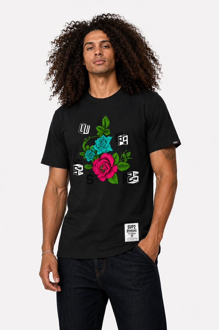 Cosmic Bloom Tee