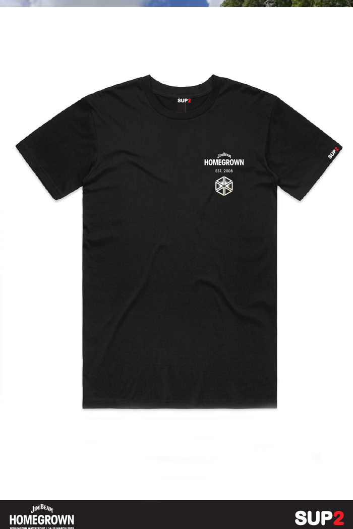 Jim Beam Homegrown Festival Tee -Black