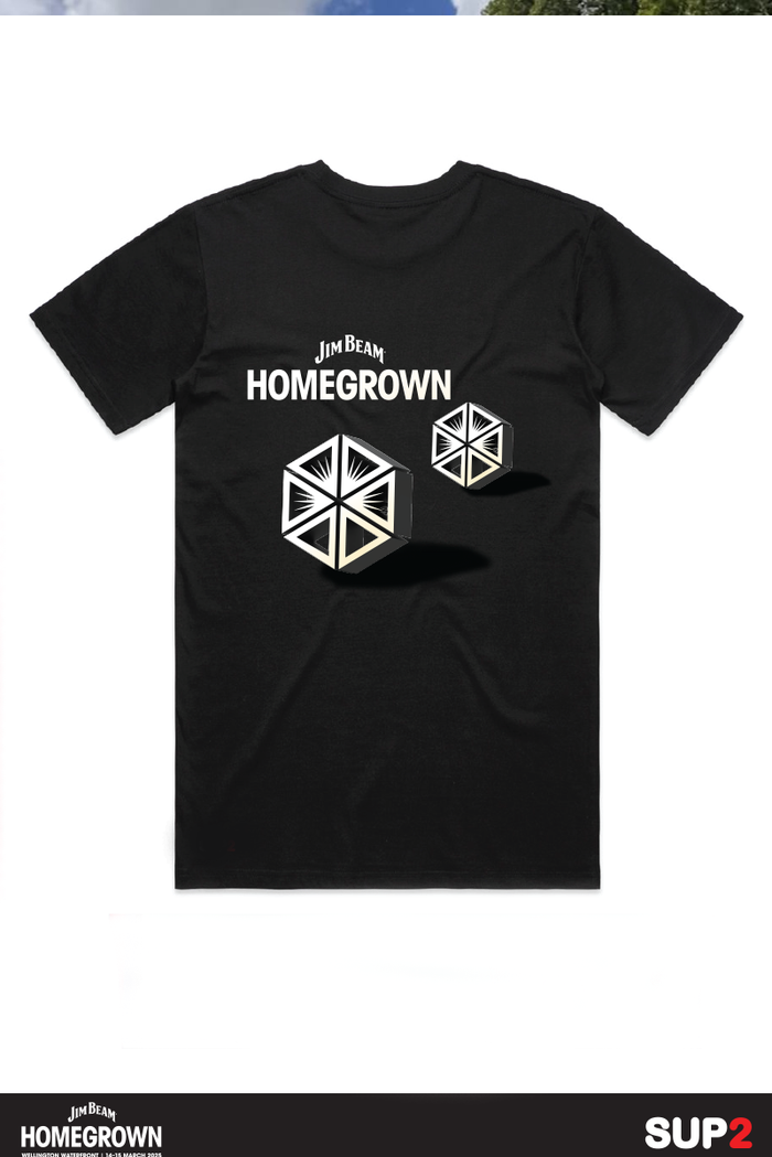 Jim Beam Homegrown Festival Tee -Black