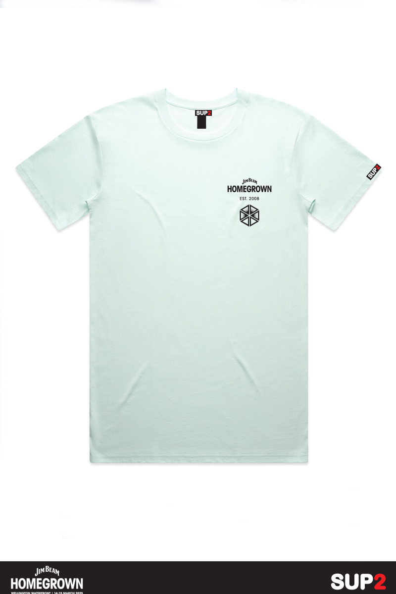 Jim Beam Homegrown Festival Tee -Mint