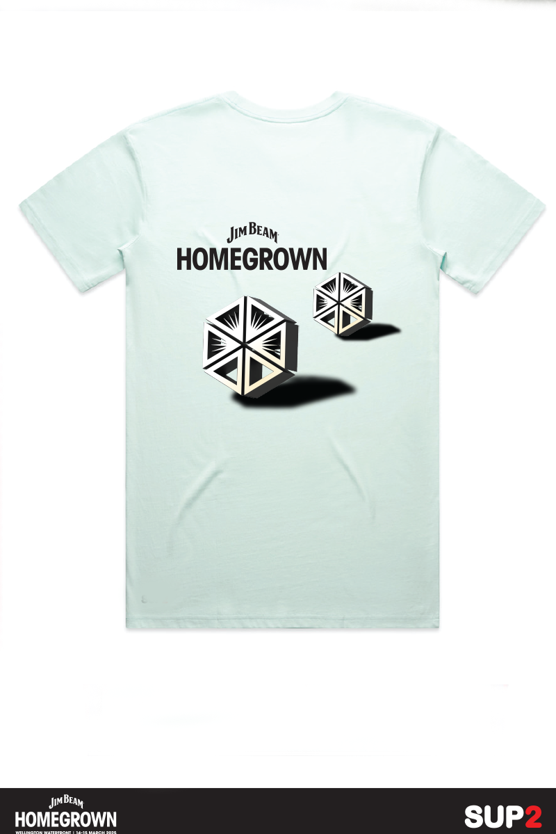 Jim Beam Homegrown Festival Tee -Mint