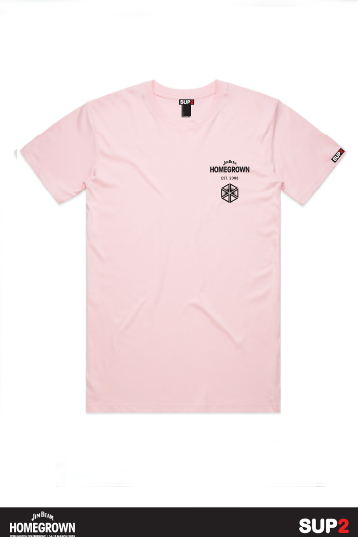 Jim Beam Homegrown Festival Tee -Pink