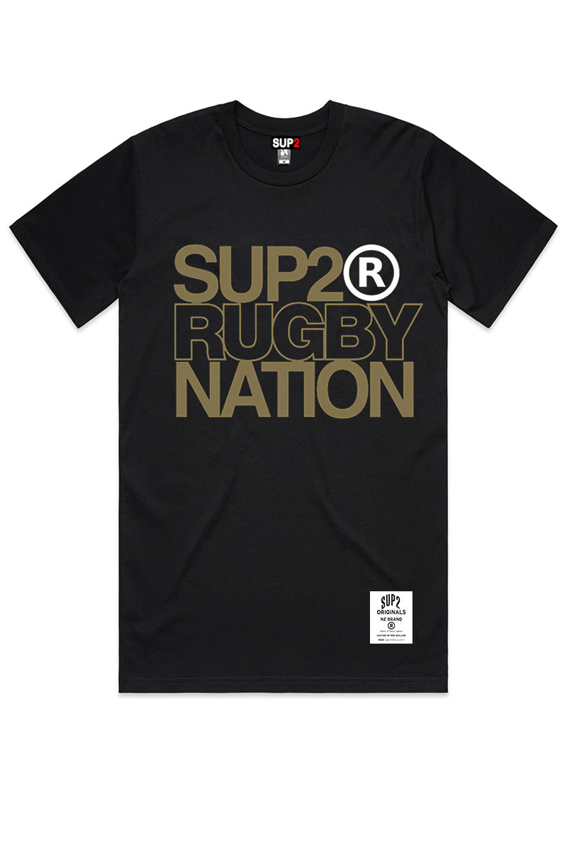 SUP2 Rugby Nation New Zealand Tee