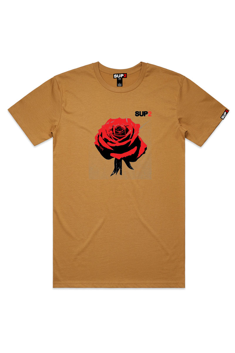 Pop Rose Tee- Pink