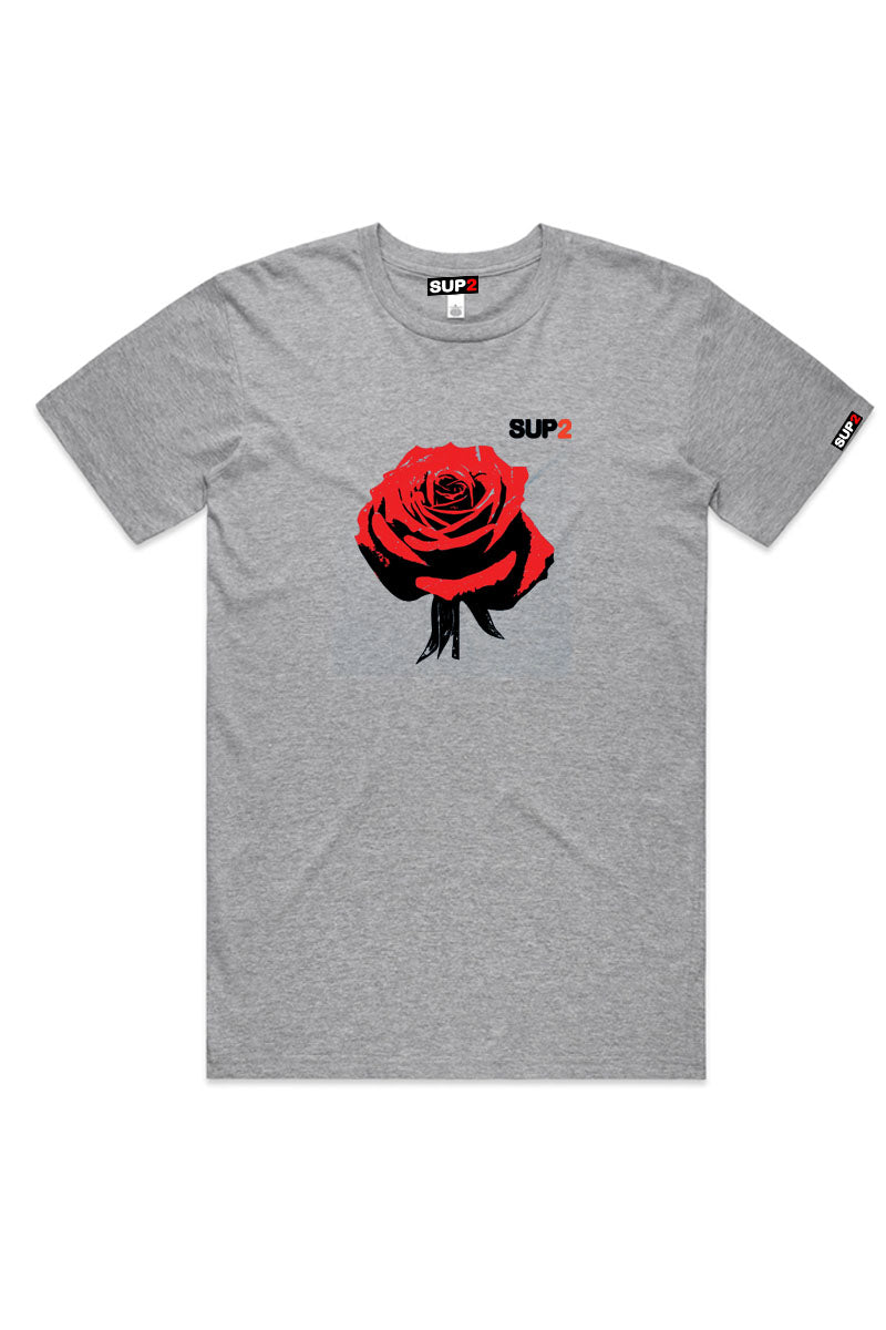 Pop Rose Tee- Camel