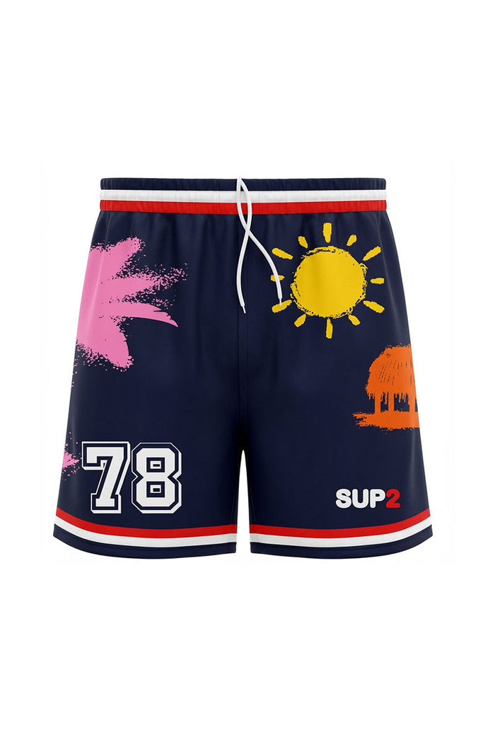 VAILIMA Tropical Basketball Shorts