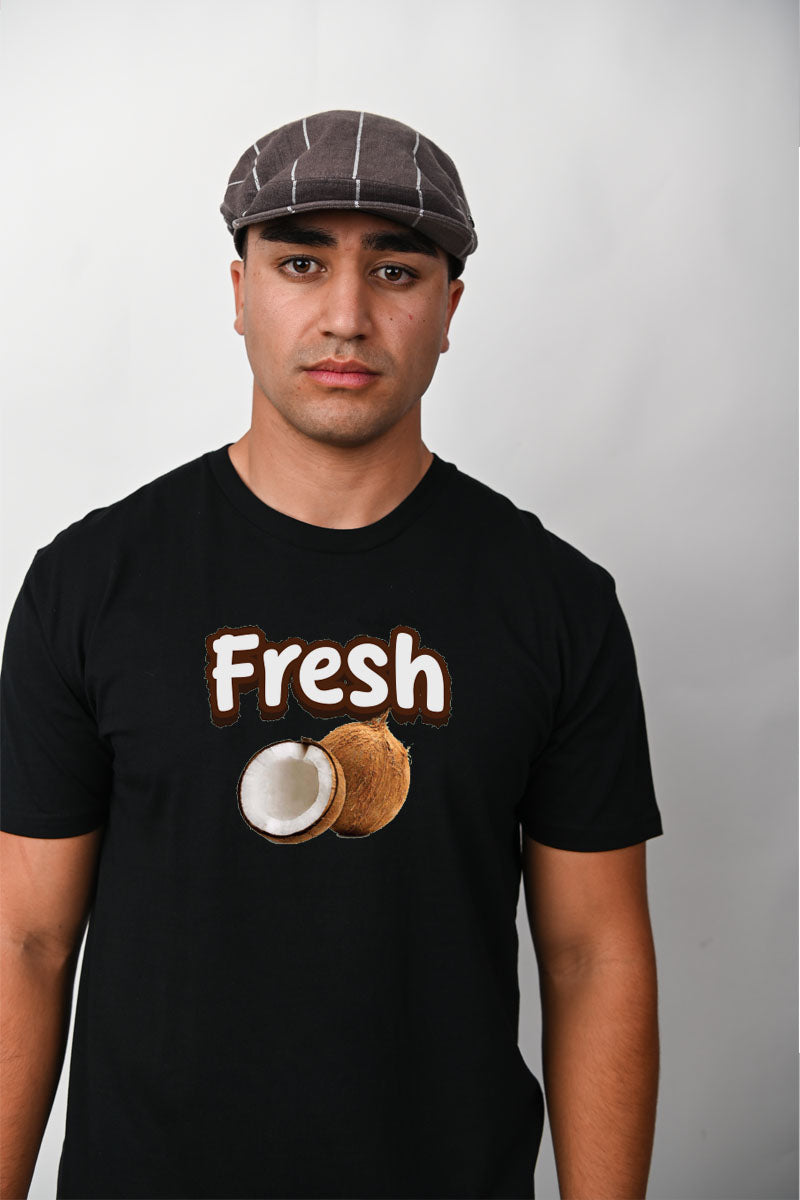 Fresh Coconut Tee- Cream