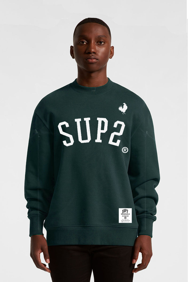 SUP2 'College Coq' Crew Sweater