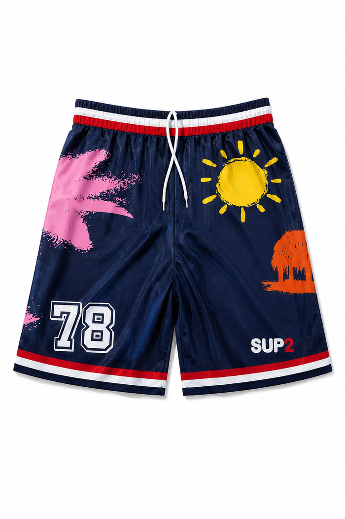 VAILIMA Tropical Basketball Shorts