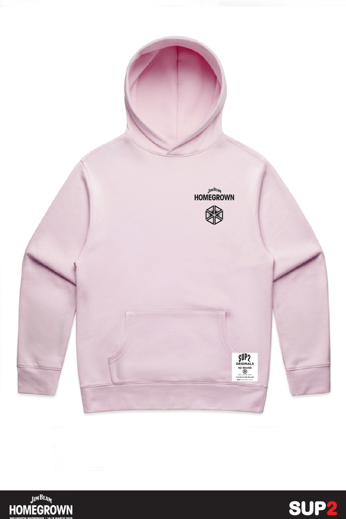 Jim Beam Homegrown Festival Hoodie - Pink