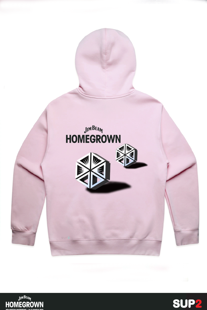 Jim Beam Homegrown Festival Hoodie - Pink