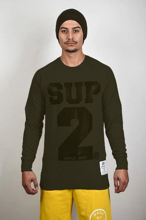 SUP2 Big Block Crew Sweater - SUP2