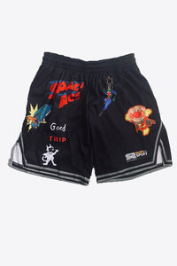 Dance of the Hooligans Mash up Basketball Shorts