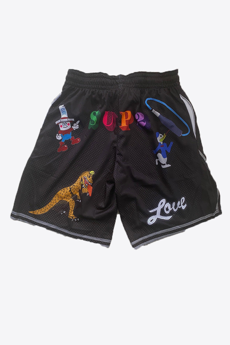 Dance of the Hooligans Mash up Basketball Shorts