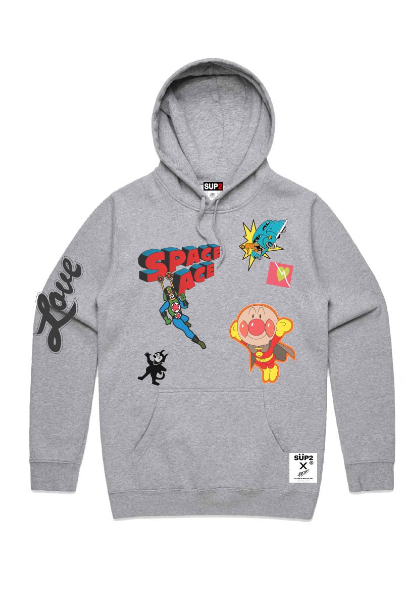 Dance of the hooligan DOH MASH -Dick Frizzell X SUP2 Part 3 Hoodie - SUP2