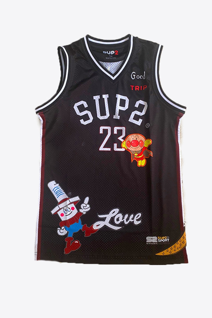 Dance of the Hooligans Mash up Basketball Singlet