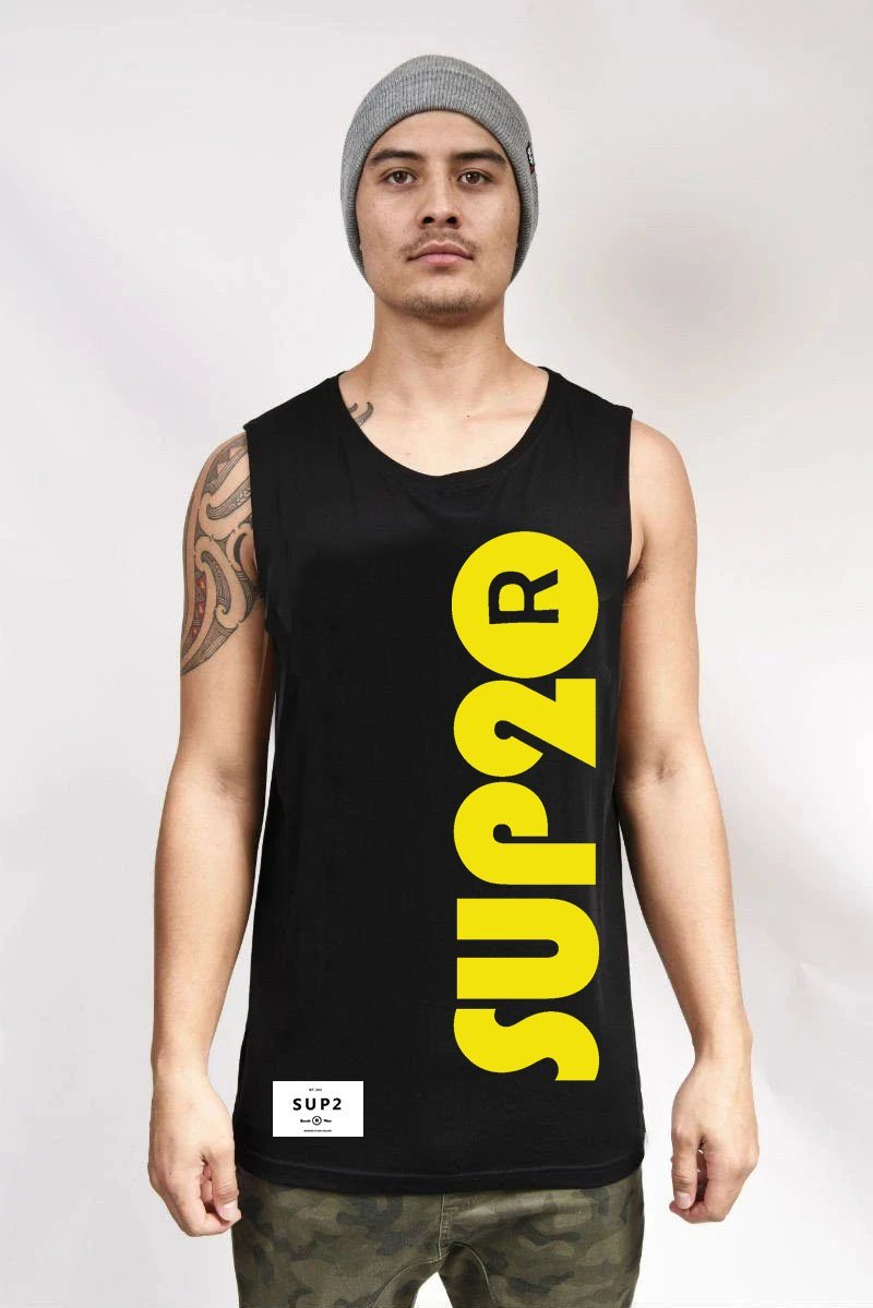 Quietly Loud Mens Sleeveless Tee - SUP2