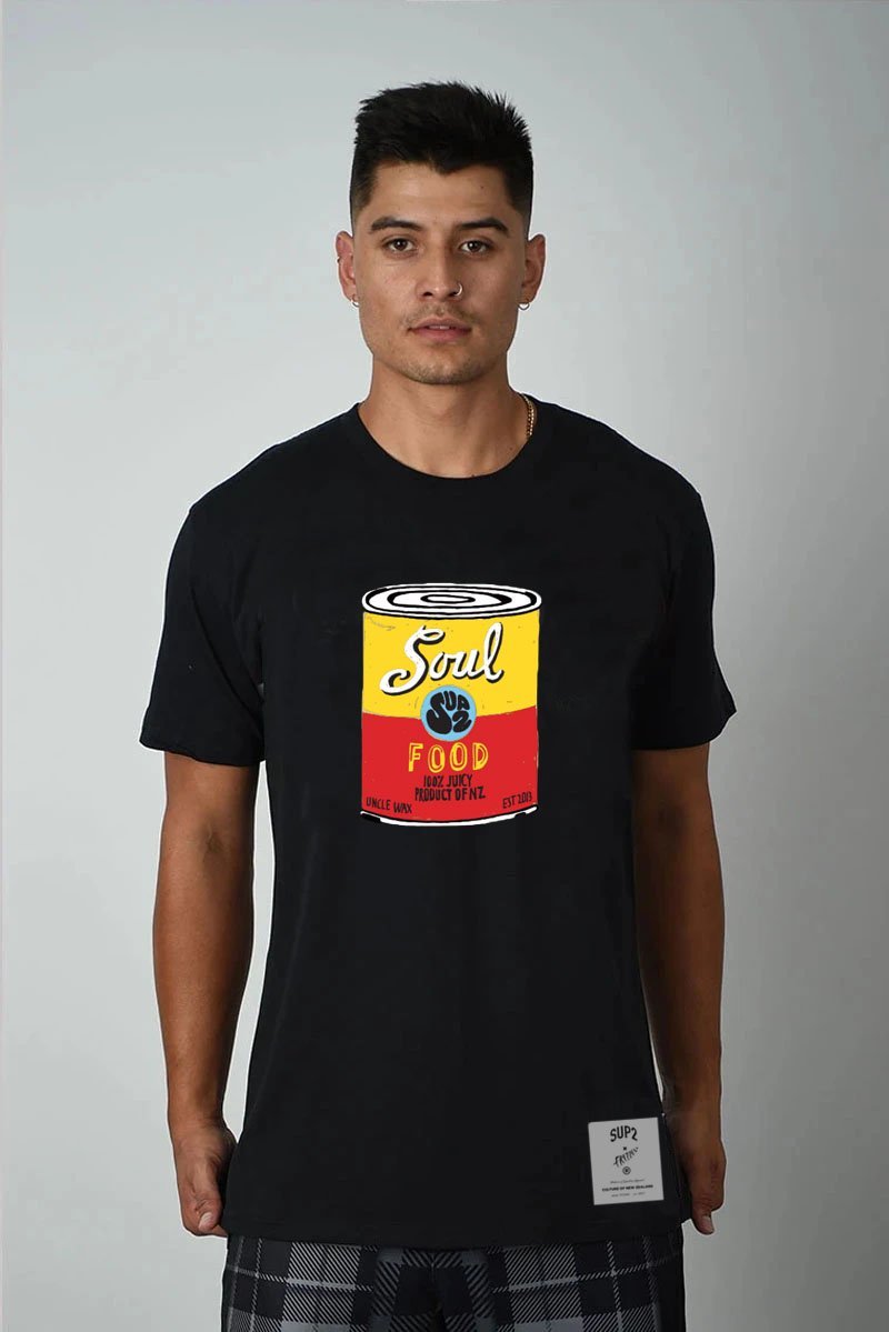 Soul Food'Mens Tee - Dick Frizzell X SUP2 Series - SUP2