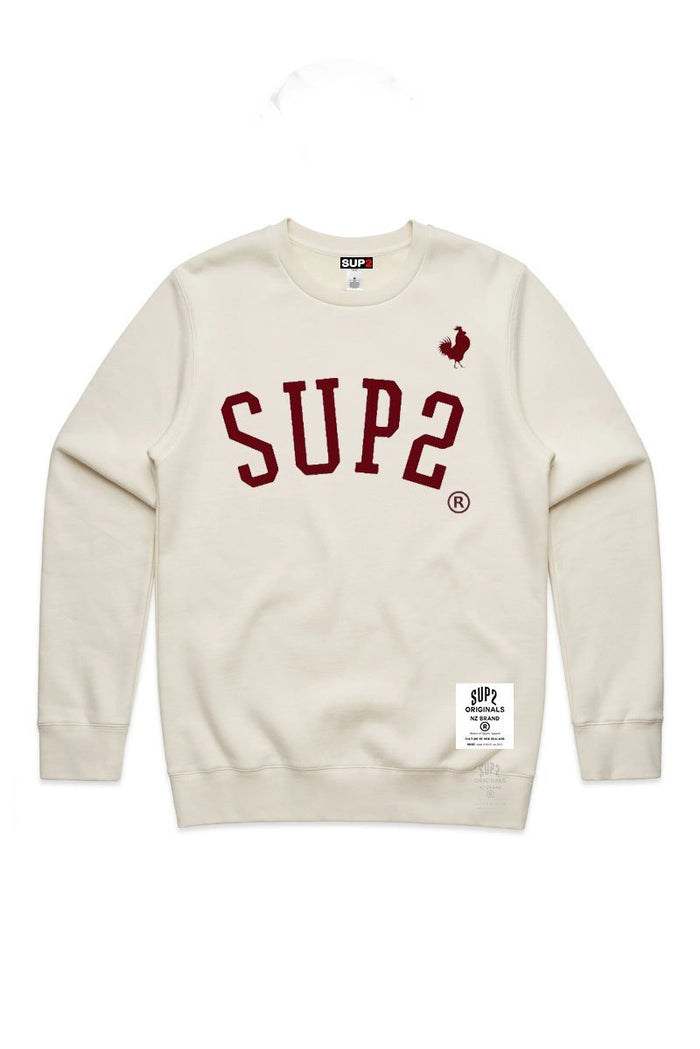 SUP2 'College Cock' Crew Sweater - SUP2