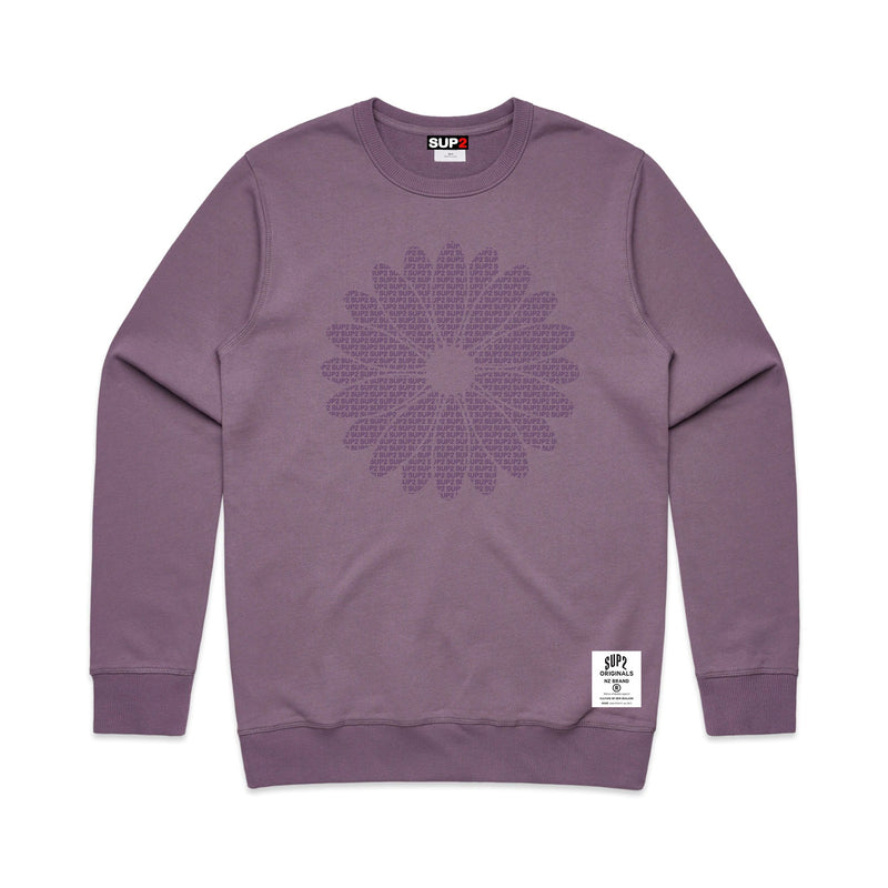 SUP2 Touchy Daisy Crew Sweater - SUP2