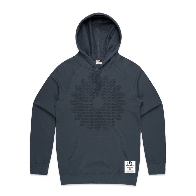 SUP2 Touchy Daisy Premium 350gsm Hoodie - SUP2