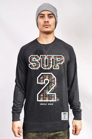 'Tiki Pou ' Crew Sweater -Dick Frizzell X SUP2 Series - SUP2