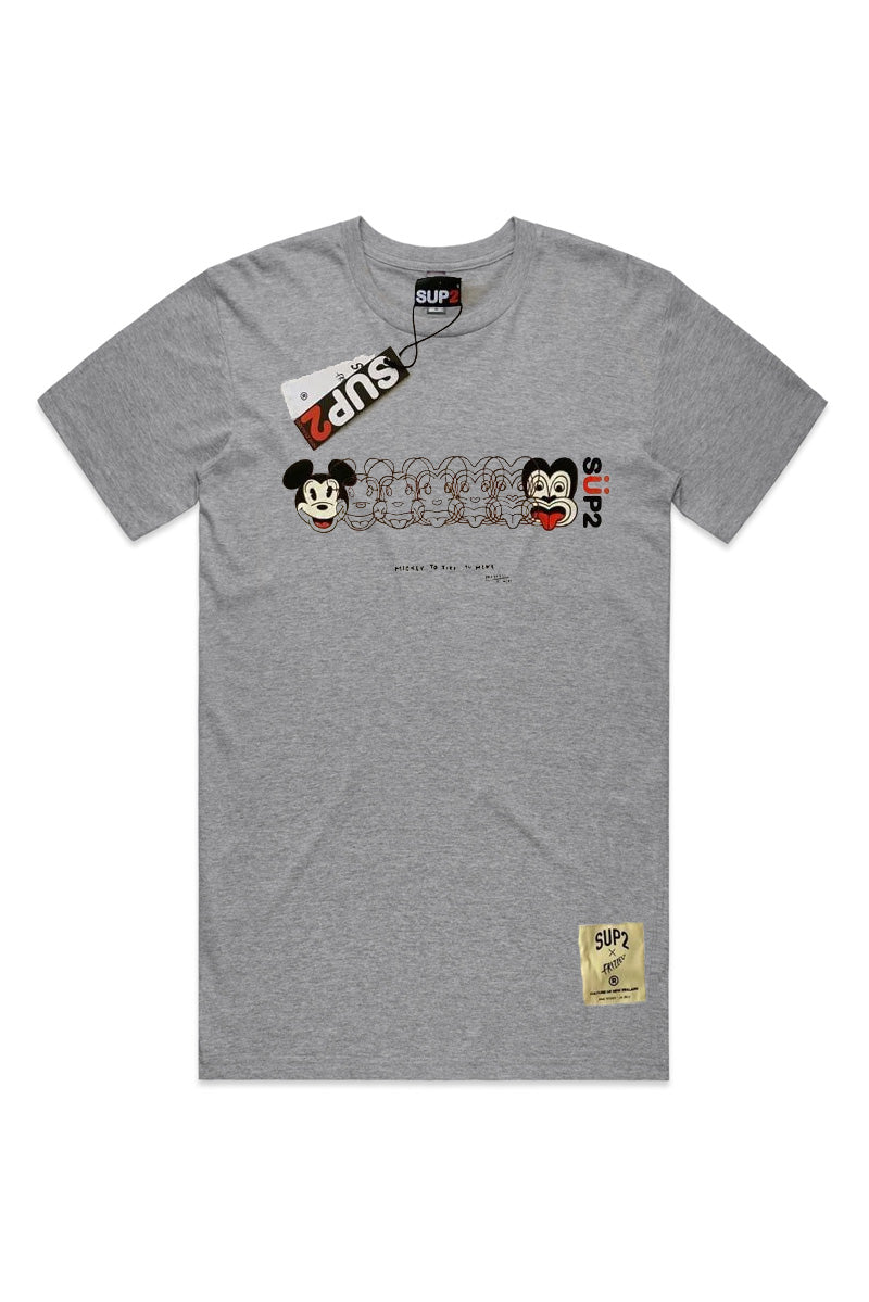 Mickey 2 Tiki 'Mens Tee - Dick Frizzell X SUP2 Series